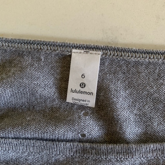 Lululemon knit sweater sz 6 - Picture 6 of 6